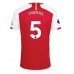 Tanie Strój piłkarski Arsenal Thomas Partey #5 Koszulka Podstawowej 2023-24 Krótkie Rękawy